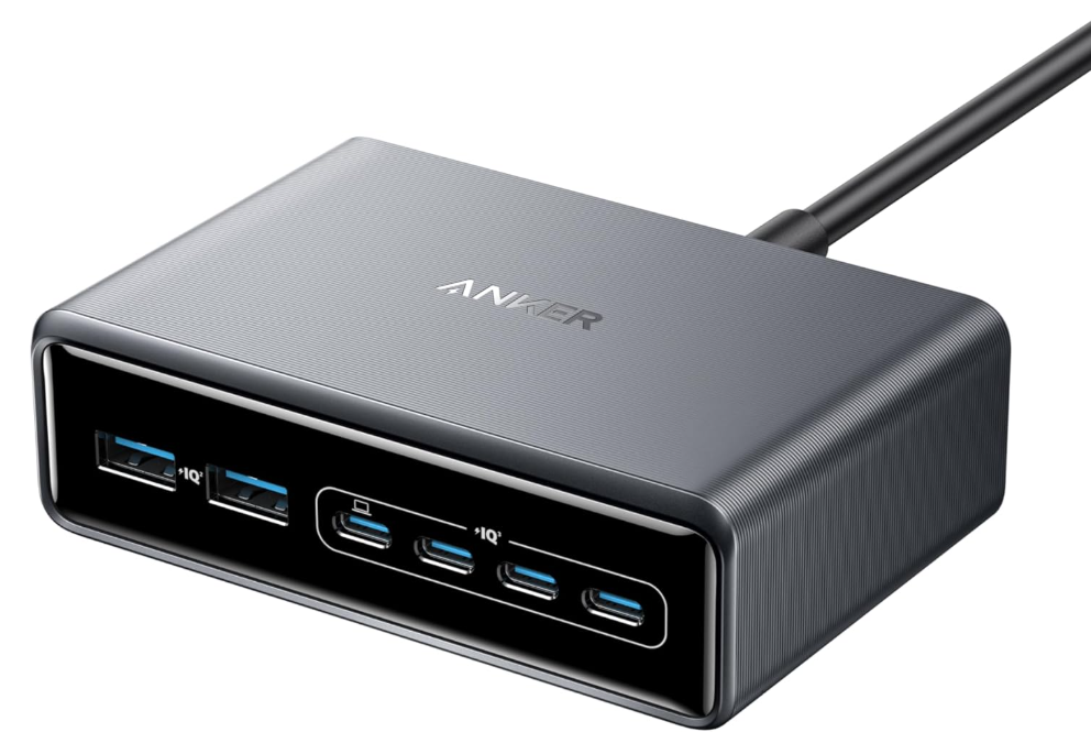 Chargeur Anker Prime de 200 W avec 6 ports, disponible sur Amazon à un prix imbattable