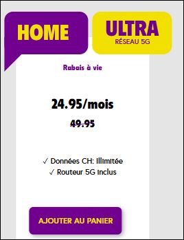 Abonnement TalkTalk Home, routeur 5G inclus