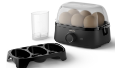 Cuiseur à œufs Philips Série 3000, format familial, jusqu’à 6 œufs au meilleur prix chez Amazon