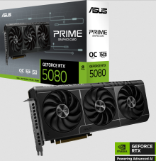 Carte graphique ASUS PRIME RTX 5080 OC 16 Go au meilleur prix