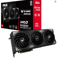 Carte graphique ASUS TUF RX 9070 XT OC (16 Go GDDR6, PCIe 5.0, 3×DP, HDMI) au meilleur prix chez Amazon