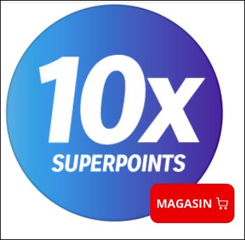 🔥 10x superpoints chez Coop (Magasin)