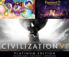 Jeux gratuits dans la boutique Epic Games – Figment 2 : Creed Valley & Sky Racket, et dès demain Sid Meier’s Civilization VI Platinum