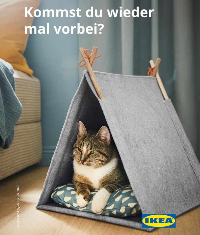Envoyer des cartes postales gratuitement avec IKEA