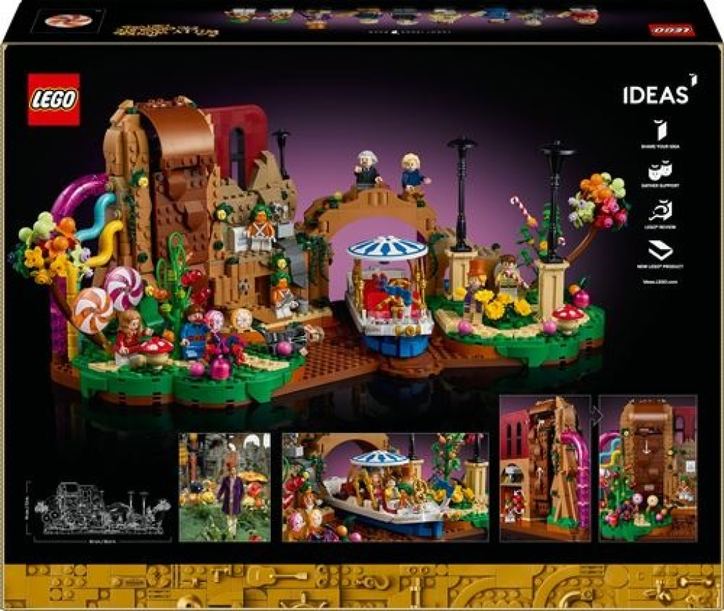 LEGO Ideas Willy Wonka und die Schokoladenfabrik (21360)