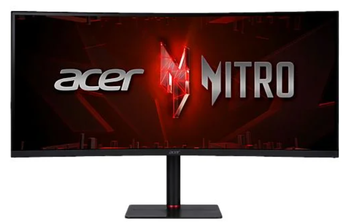 ACER Moniteur Nitro XV345CURX0bmiipphx (34″, UWQHD, 200Hz, 250nits) chez MediaMarkt