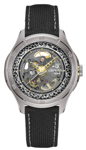 Certina DS Skeleton Powermatic 80 42 mm Montre Homme chez Christ Montres & Bijoux
