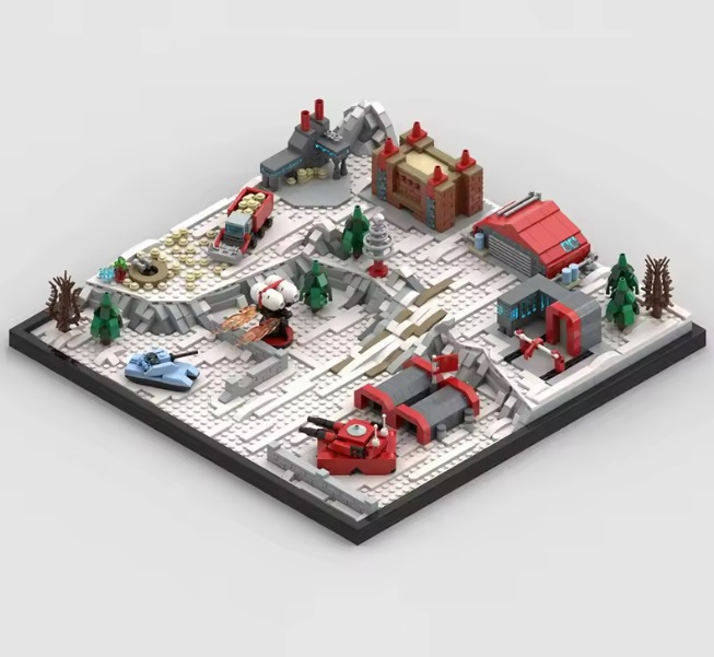 Kit de construction Command & Conquer Red Alert (1 646 pièces) sur AliExpress