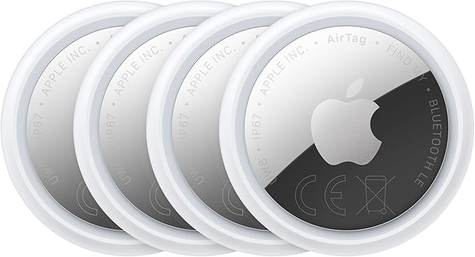 Apple AirTag (2e génération) en lot de 4 au meilleur prix sur Amazon