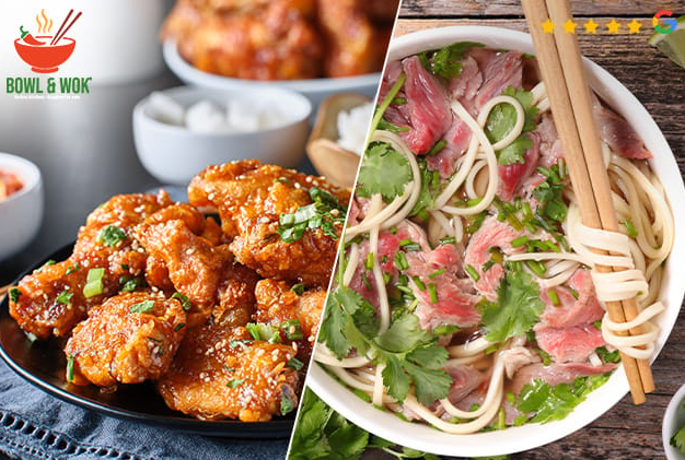 Menu asiatique 3 plats pour 2 personnes chez DeinDeal (Zurich)