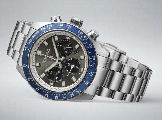 La Seiko Prospex Speedtimer à mouvement quartz solaire en promotion chez CHRIST Uhren & Schmuck