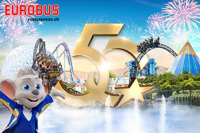 Aller-retour en bus et entrée à Europa-Park pour 1 personne avec DeinDeal