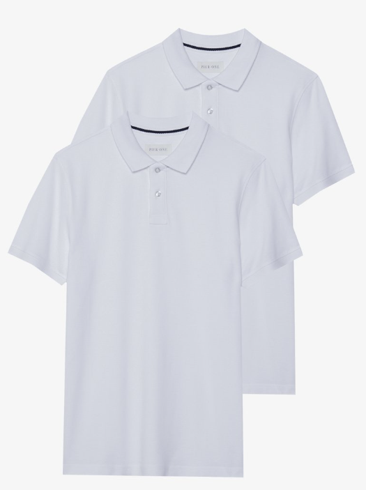 Lot de 2 polos Pier One chez Lounge by Zalando