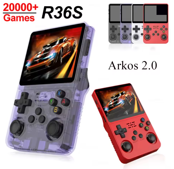 R36S Console portable rétro avec écran 3.5″ & 64/128 GB chez AliExpress