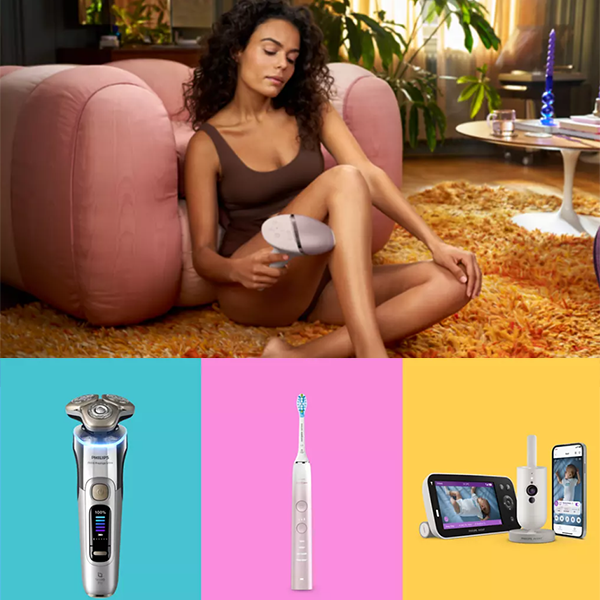 Économisez jusqu’à 40 % lors des soldes d’été Philips sur les brosses à dents, les rasoirs et bien d’autres articles encore !
