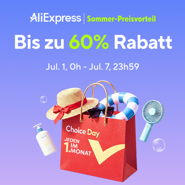 Jusqu’à 60% de réduction + codes promo chez AliExpress