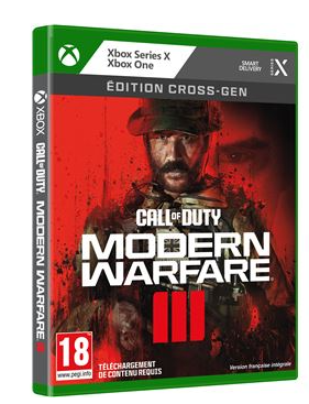 Divers jeux à prix avantageux pour PS5, Xbox Series X et NSW chez Fnac, par exemple Call of Duty : Modern Warfare III Cross-Gen Edition