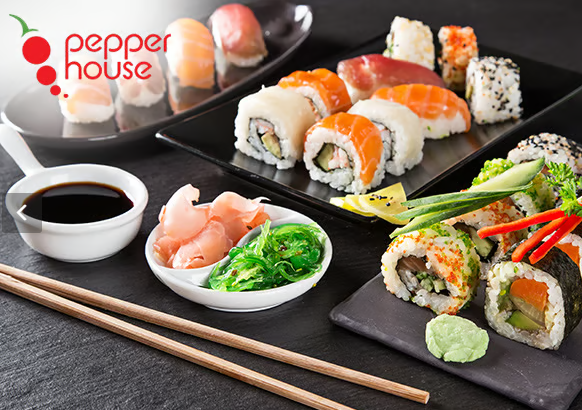 Sushi à volonté au Pepperhouse de Dietlikon pour 2 personnes (37,50 CHF par personne)