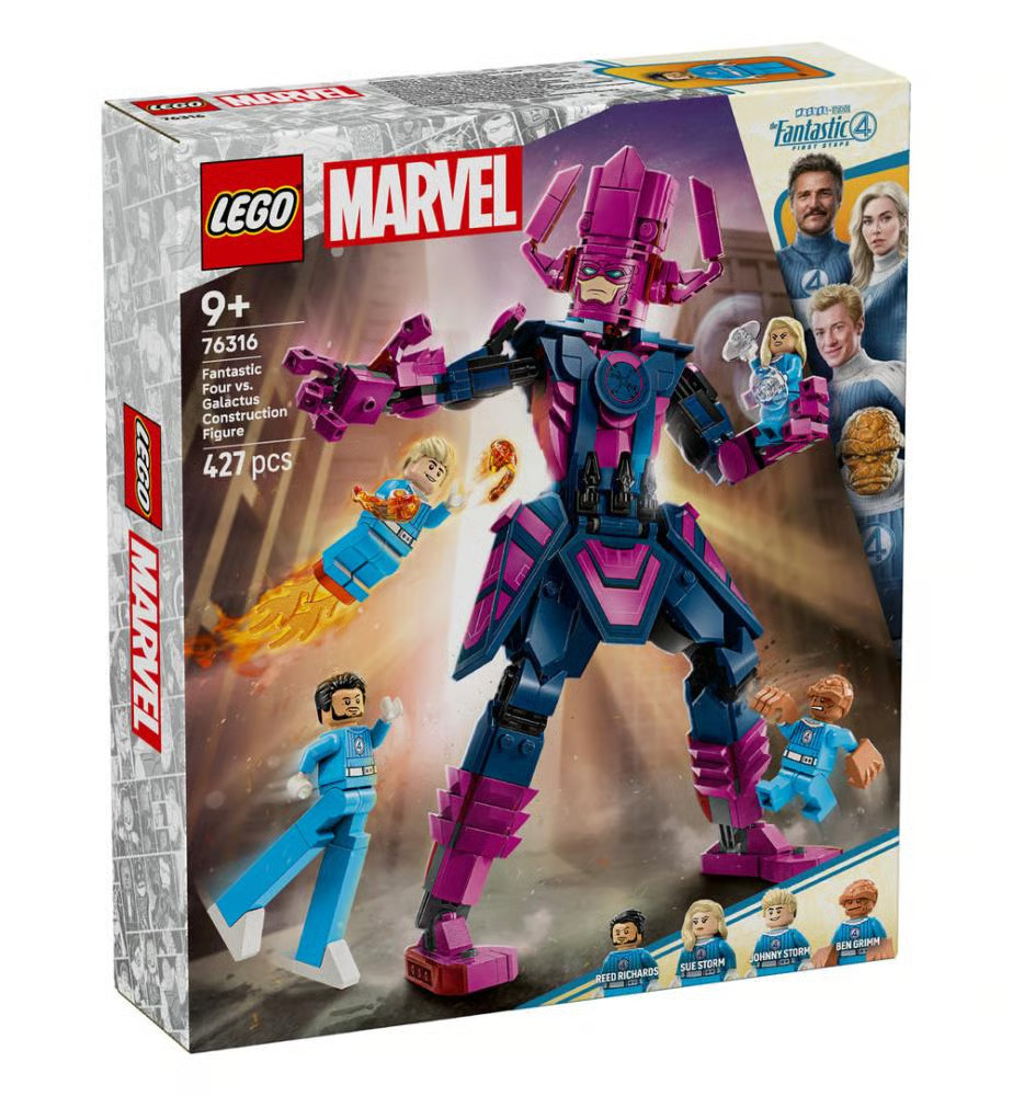 Figurine à construire LEGO (76316) « Les Quatre Fantastiques contre Galactus » chez DeinDeal