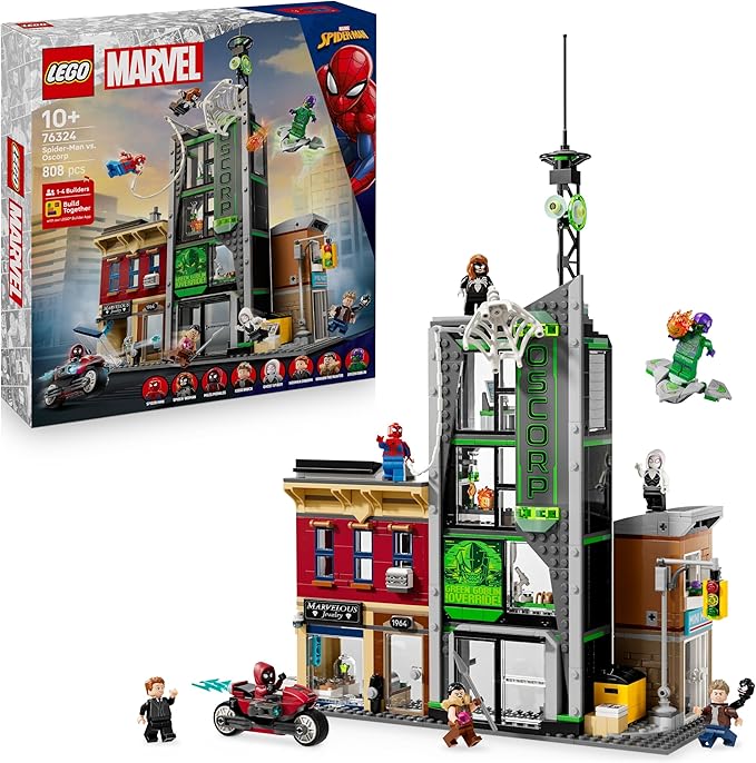 LEGO Marvel Spider-Man vs. Oscorp (76324) chez Amazon