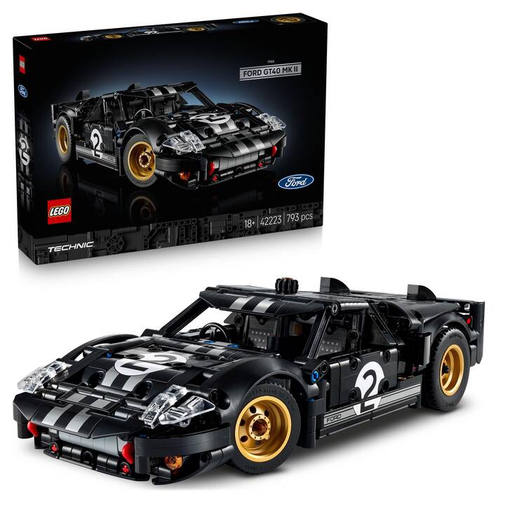 Seulement 38 francs en retrait en magasin – LEGO Technic 1966 Ford GT40 MKII chez Interdiscount au nouveau meilleur prix