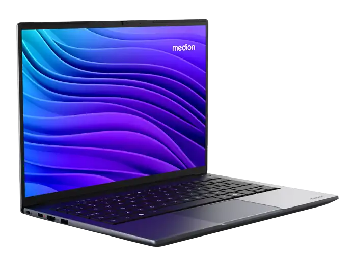 MEDION Avantum 14 E1e (MD 600047), ordinateur portable, avec écran 14 pouces, processeur Intel N4500, 8 Go de RAM, 128 Go de mémoire flash