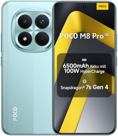 Xiaomi Poco M8 Pro 5G-Smartphone, 8 Go RAM + 256 Go chez Amazon au nouveau meilleur prix