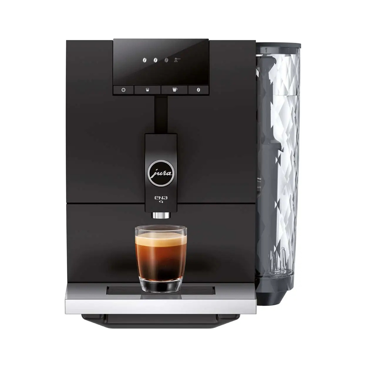 Machine à café entièrement automatique JURA ENA 4 Full Metropolitan Black (SBS) chez Nettoshop