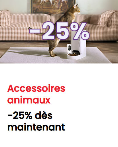Articles pour animaux chez Conforama : -25 % sur la nouvelle collection