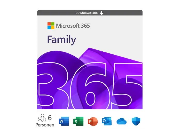 Microsoft 365 Family (6 personnes, Allemagne) chez MediaMarkt au prix le plus bas