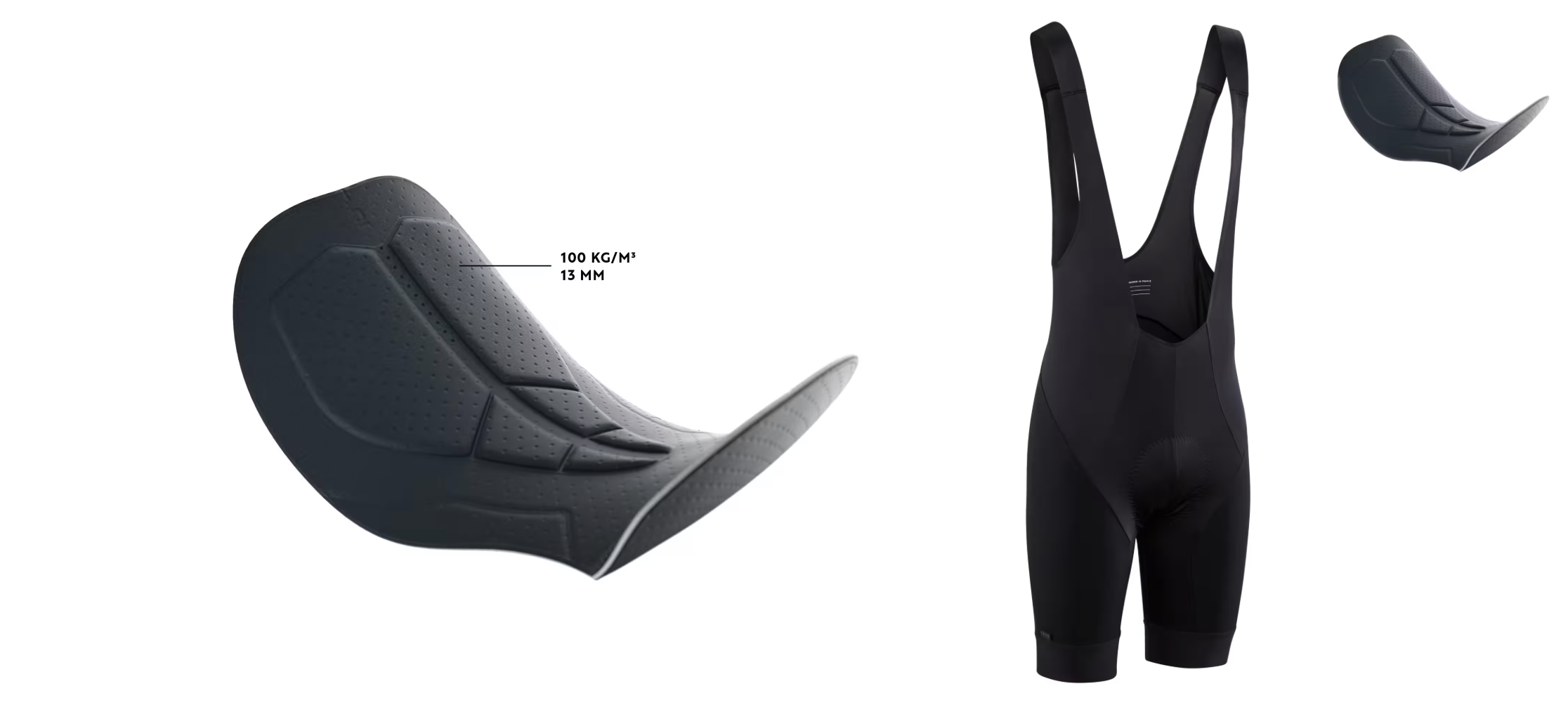 Pantalon de cyclisme court MTB Race pour homme, noir, chez Decathlon