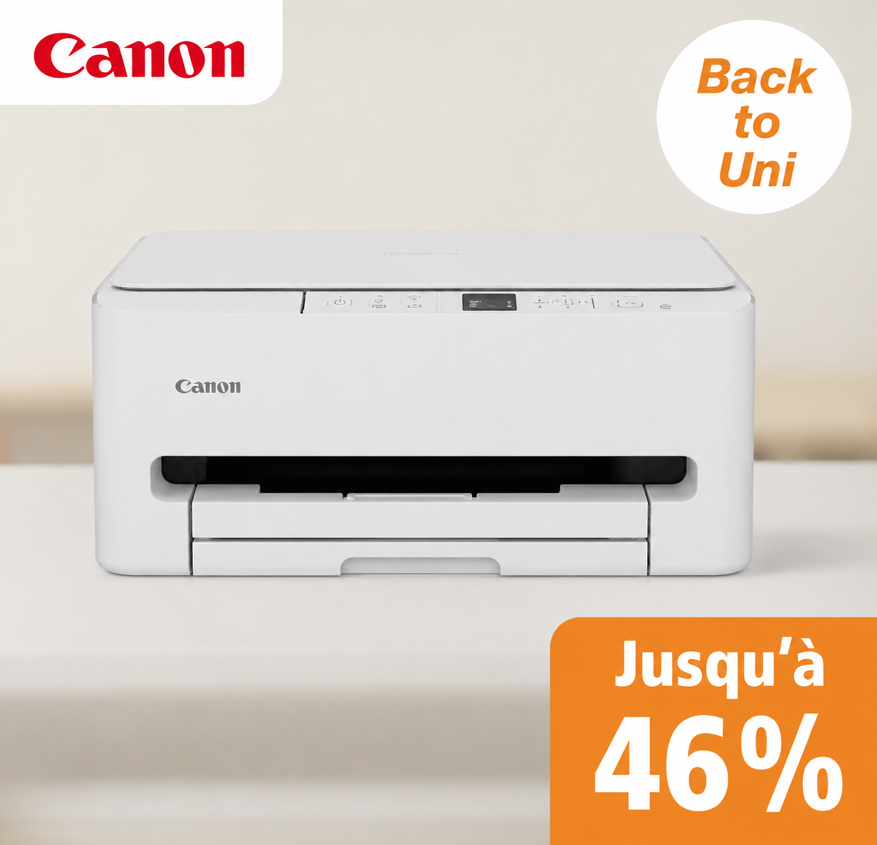 Bon d’achat pour imprimante Canon chez Fust – jusqu’à 46 % de réduction