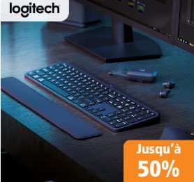 Logitech – jusqu’à 50 % de réduction chez Fust