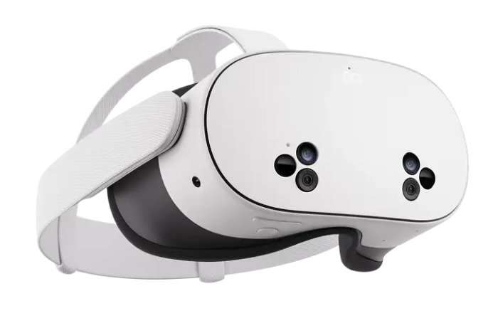 META Meta Quest 3S – casque VR/MR tout-en-un avec 128 Go ou 256 Go de stockage