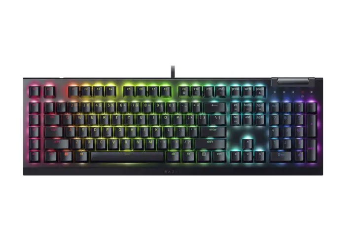 Clavier de jeu RAZER BlackWidow V4 X avec disposition CH (filaire, commutateurs verts)