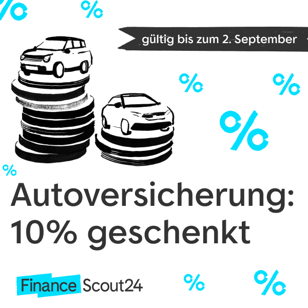 En exclusivité sur FinanceScout24 : obtenez 10 % du montant de votre prime d’assurance auto de la première année sous forme de bon d’achat Coop.