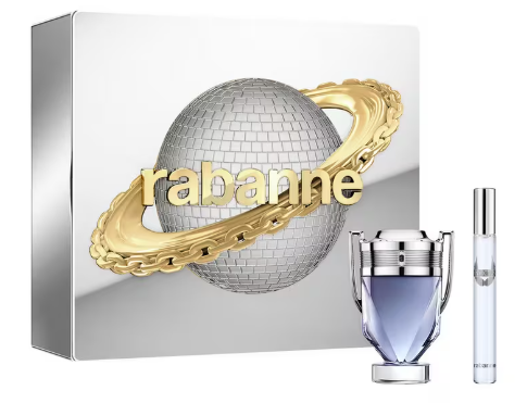 Rabanne Invictus Eau de Toilette 50 ml + Vaporisateur de voyage 10 ml Coffret cadeau en promotion chez Manor