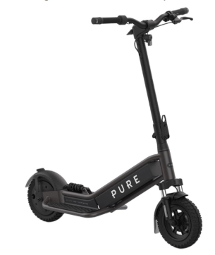 E-Scooter Pure Escape Pro + Suspension (500 W, 60 km d’autonomie) chez Conforama, livraison incluse
