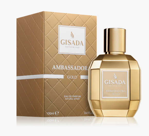 Eau de Parfum Gisada Ambassadora Gold pour femme 100 ml en vente chez Notino et Galaxus