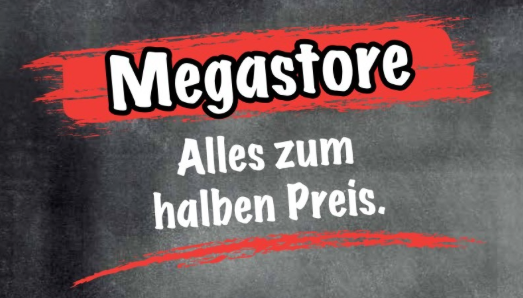 50 % de réduction sur de nombreux produits alimentaires dans les Coop Megastores, par exemple sur les pots de glaces Coop / 30 % sur les glaces Mövenpick à partir du 10 août partout