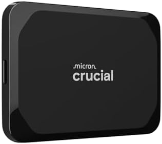 SSD externe Crucial X9 2 To (jusqu’à 1 050 Mo/s, USB-C 3.2) CT2000X9SSD902 en promotion chez Amazon