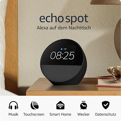 Echo Spot (2024) avec Alexa chez Amazon