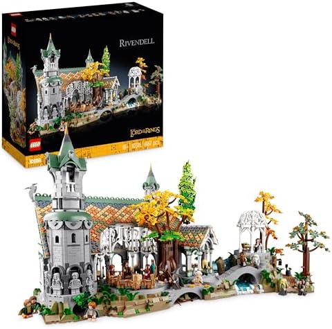 LEGO Le Seigneur des Anneaux : Fondcombe 10316, un set de plus de 6 000 pièces à un prix avantageux sur Amazon