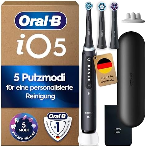 Oral-B iO Series 5 Plus avec 3 brosses de rechange & étui en promotion chez Amazon