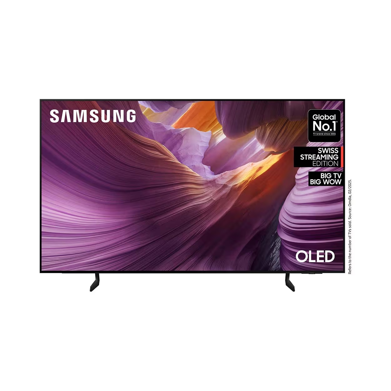 Téléviseur Samsung QE77S85FAEXZU (77″, 4K UHD OLED) chez Fust