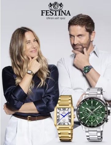Économisez jusqu’à 30 % sur les bijoux et montres Festina chez Manor