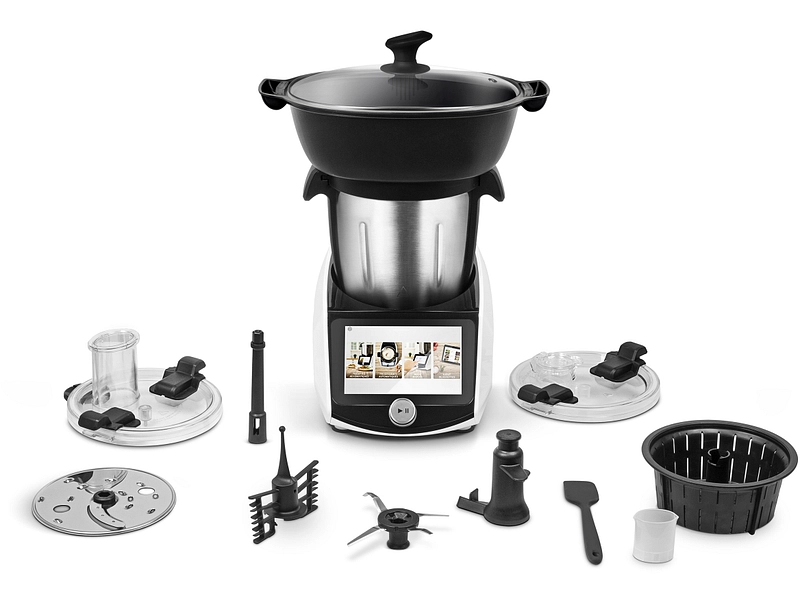 Robot culinaire multifonction Schneider SCH-RBC-4500 (3,5 l) avec accessoires chez Conforama