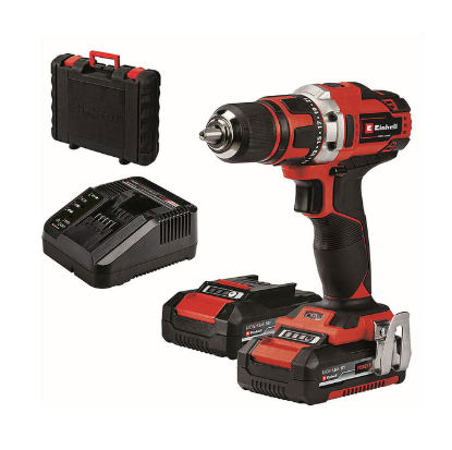 Perceuse-visseuse sans fil Einhell TE-CD 18/40-1 Li avec 2 batteries (1,5 Ah) + 5 ans de garantie chez Jumbo