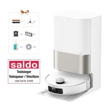 Aspirateur robot et laveur Dreame X50 Ultra Complete (20 000 Pa) chez Jumbo au prix effectif de 559,55 CHF.