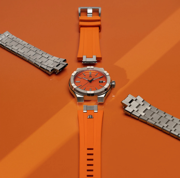 Montre automatique Maurice Lacroix Aikon Summer Vibes 42 mm Édition limitée chez CHRIST Montres & Bijoux